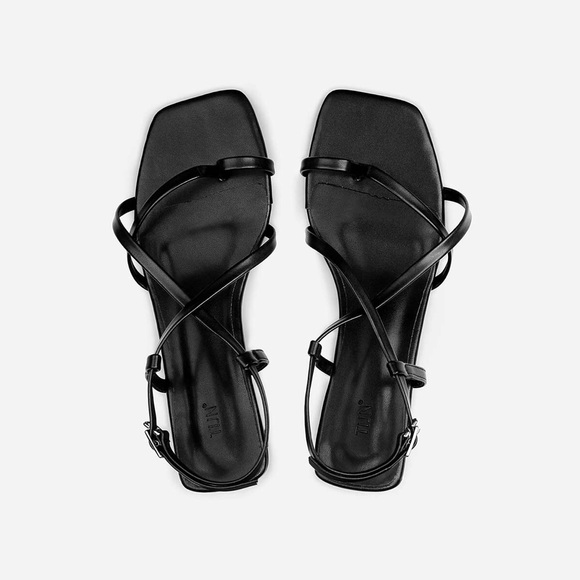 TIJN Kaia black sandals - Picture 2 of 11